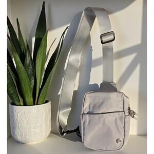 Casual Crossbody Gray Purse Bag Nylon Shoulder Waterproof Women Men NEW